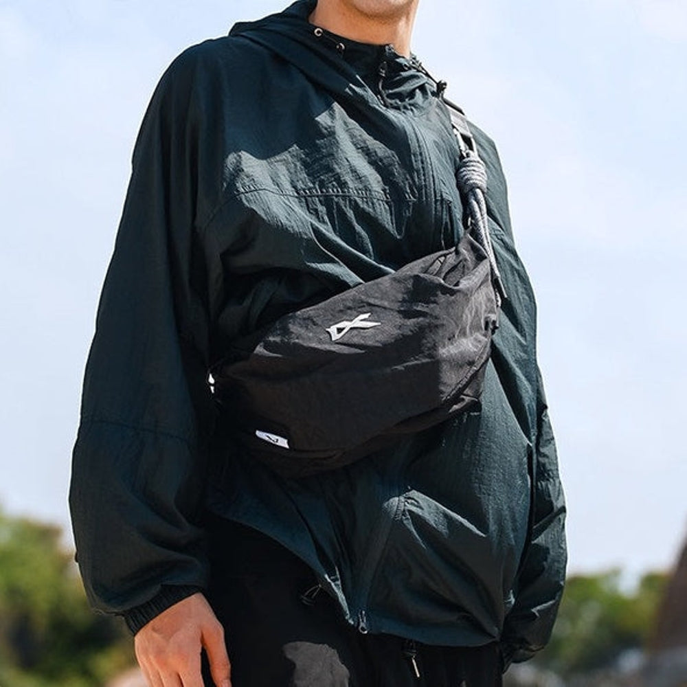 NIID FINO Men Sling Crossbody Bag Lightweight Flex Water Right Hand, Grey |  eBay