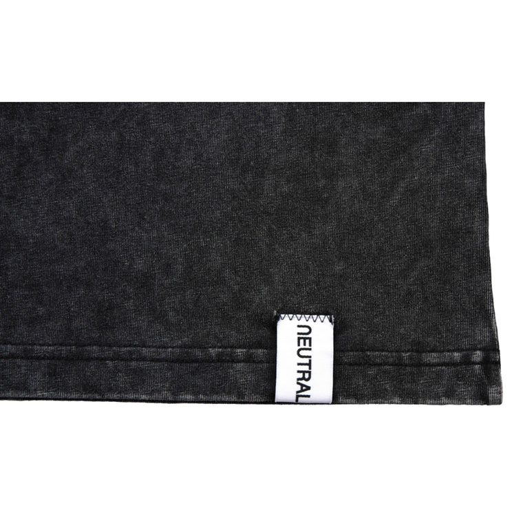 NEUTRAL SOCIETY NO ENEMIES TEE-WASHED BLACK