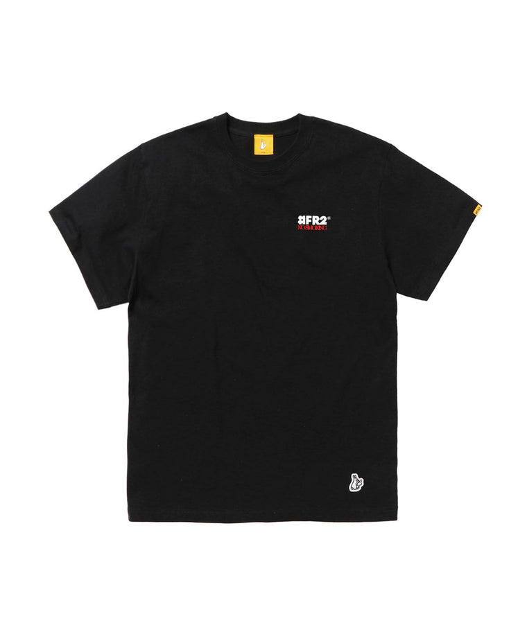 #FR2 NO SMOKING ART T-SHIRT-BLACK