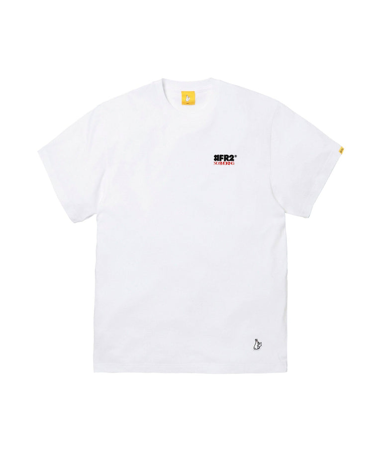 #FR2 NO SMOKING ART T-SHIRT-WHITE