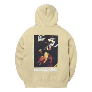 #FR2 NO SMOKING HOODIE-BEIGE