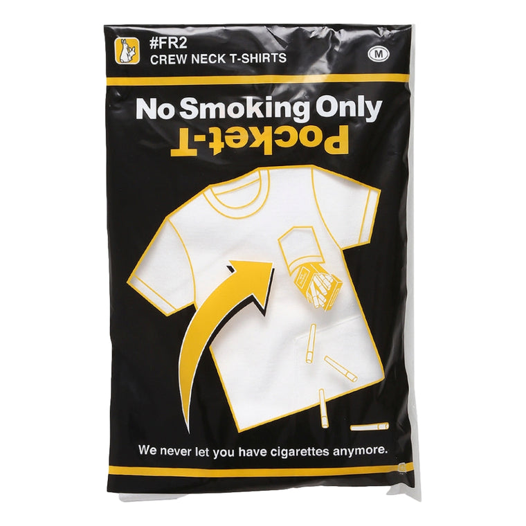 #FR2 NO SMOKING ONLY TEE-WHITE