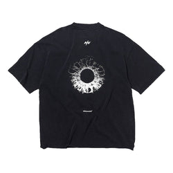 NINE POINT NINE "NOVA DISCOVERY" S/S TEE-WASHED BLACK