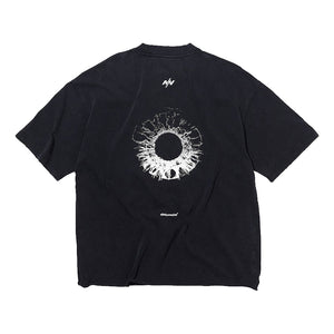 NINE POINT NINE "NOVA DISCOVERY" S/S TEE-WASHED BLACK