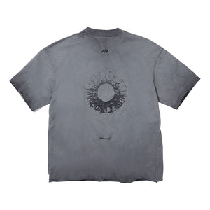 NINE POINT NINE "NOVA DISCOVERY" S/S TEE-WASHED GREY