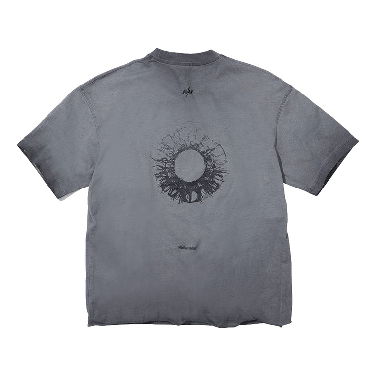 NINE POINT NINE "NOVA DISCOVERY" S/S TEE-WASHED GREY