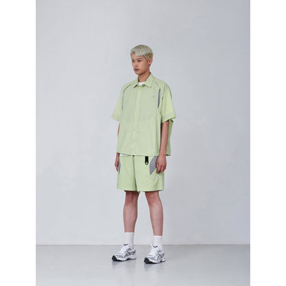 NINE POINT NINE NOVA LAYER SHORTS-LIME