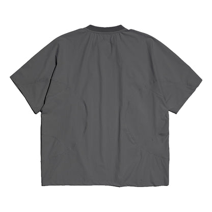NINE POINT NINE NOVA TECH S/S TEE-GREY