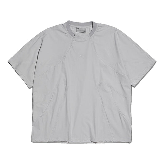 NINE POINT NINE NOVA TECH S/S TEE-LIGHT GREY