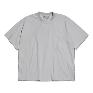 NINE POINT NINE NOVA TECH S/S TEE-LIGHT GREY