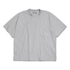 NINE POINT NINE NOVA TECH S/S TEE-LIGHT GREY