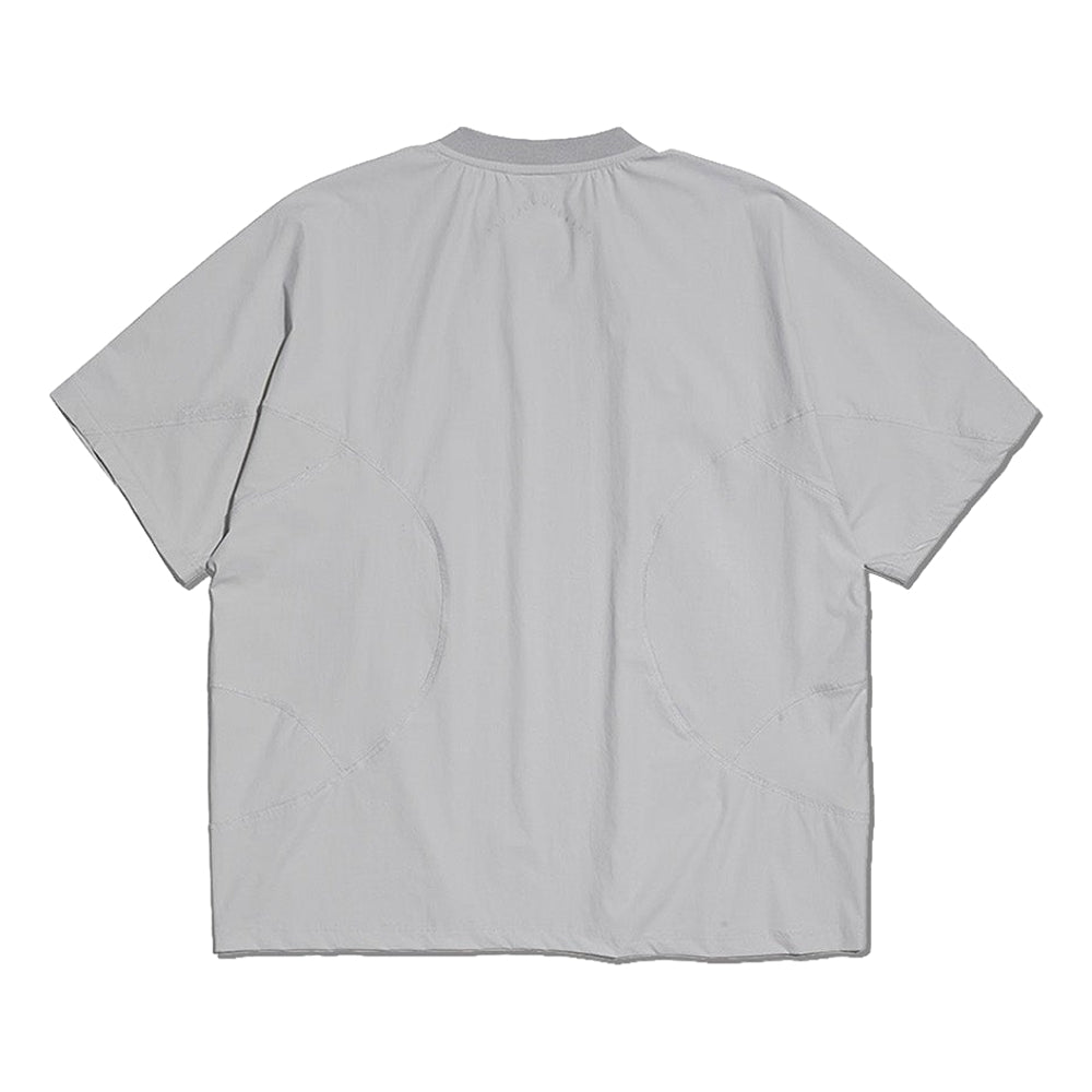 NINE POINT NINE NOVA TECH S/S TEE-LIGHT GREY