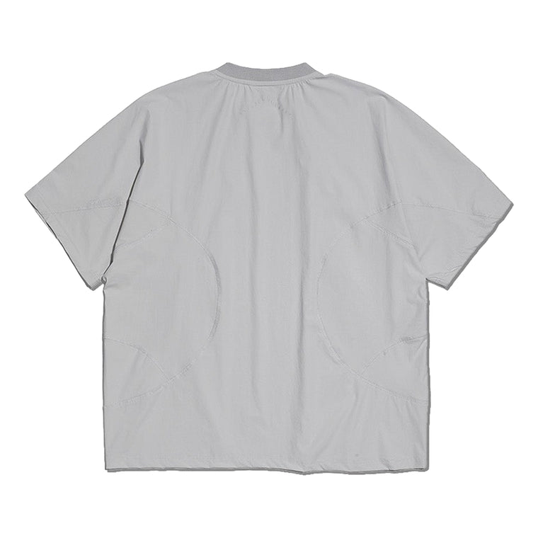 NINE POINT NINE NOVA TECH S/S TEE-LIGHT GREY