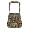 NEUTRAL SOCIETY NS LOGO 2 WAYS TOTE BAG-LEOPARD