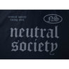 NEUTRAL SOCIETY NS LOGO ANTHLETE TEE-BLACK