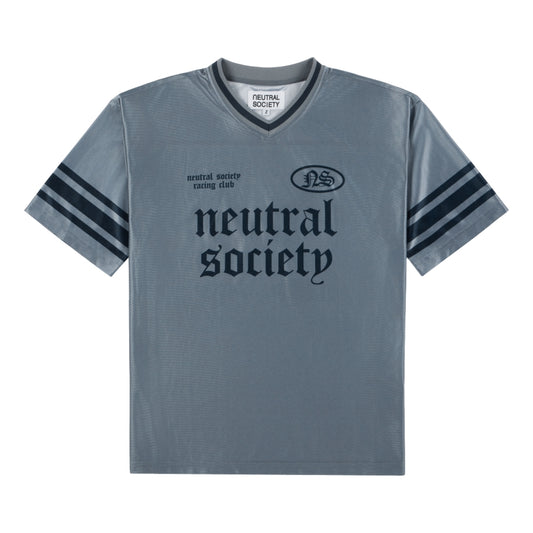NEUTRAL SOCIETY NS LOGO ANTHLETE TEE-GREY