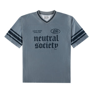 NEUTRAL SOCIETY NS LOGO ANTHLETE TEE-GREY