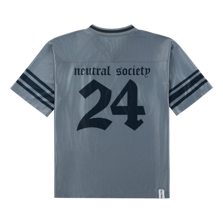 NEUTRAL SOCIETY NS LOGO ANTHLETE TEE-GREY