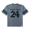 NEUTRAL SOCIETY NS LOGO ANTHLETE TEE-GREY
