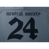 NEUTRAL SOCIETY NS LOGO ANTHLETE TEE-GREY