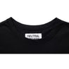 NEUTRAL SOCIETY NS LOGO CROPPED TOP-BLACK