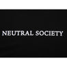 NEUTRAL SOCIETY NS LOGO CROPPED TOP-BLACK