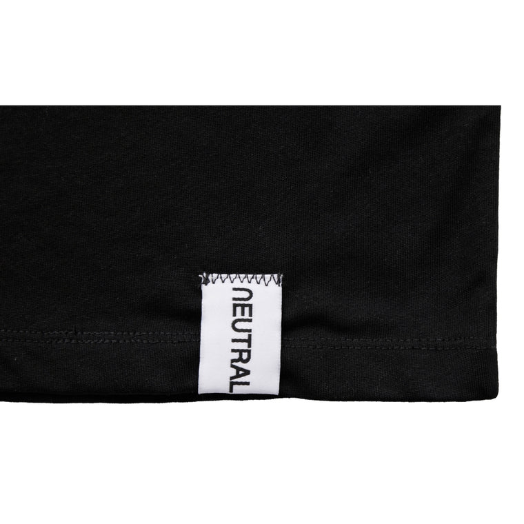 NEUTRAL SOCIETY NS LOGO CROPPED TOP-BLACK