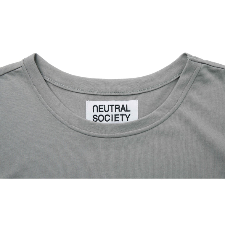 NEUTRAL SOCIETY NS LOGO CROPPED TOP-GREY