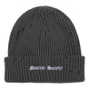 NEUTRAL SOCIETY NS LOGO DESTROY BEANIE-DARK GREY