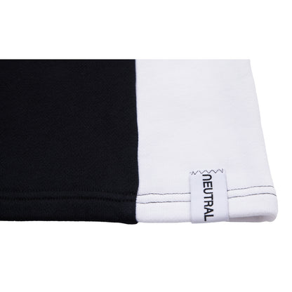 NEUTRAL SOCIETY NS LOGO FOOTBALL SWEATSHIRT-BLACK