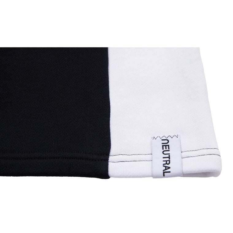 NEUTRAL SOCIETY NS LOGO FOOTBALL SWEATSHIRT-BLACK