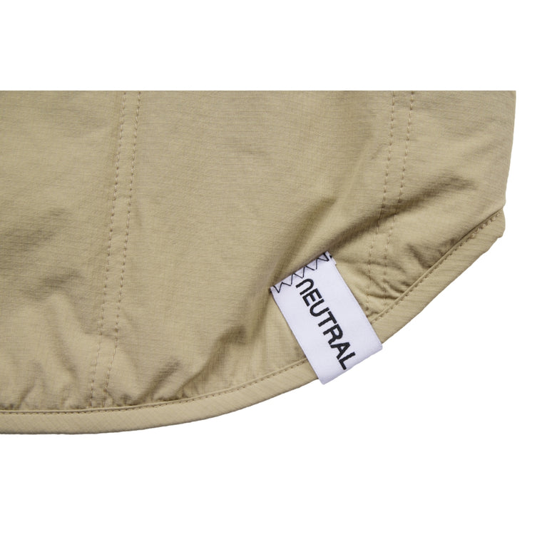 NEUTRAL SOCIETY NS LOGO LINER JACKET-BEIGE