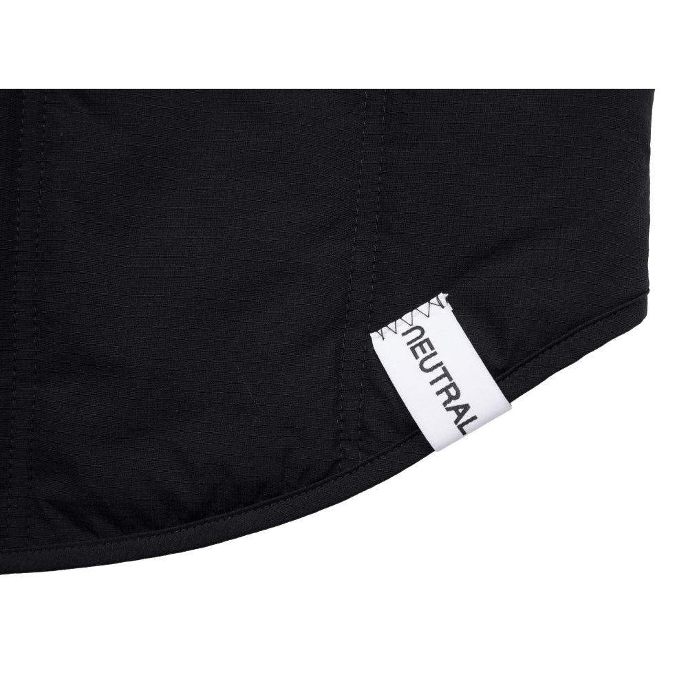 NEUTRAL SOCIETY NS LOGO LINER JACKET-BLACK