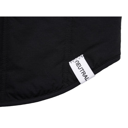 NEUTRAL SOCIETY NS LOGO LINER JACKET-BLACK