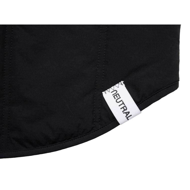 NEUTRAL SOCIETY NS LOGO LINER JACKET-BLACK