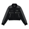 NEUTRAL SOCIETY NS LOGO RACING TRACK JACKET-BLACK