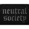 NEUTRAL SOCIETY NS LOGO RACING TRACK JACKET-BLACK
