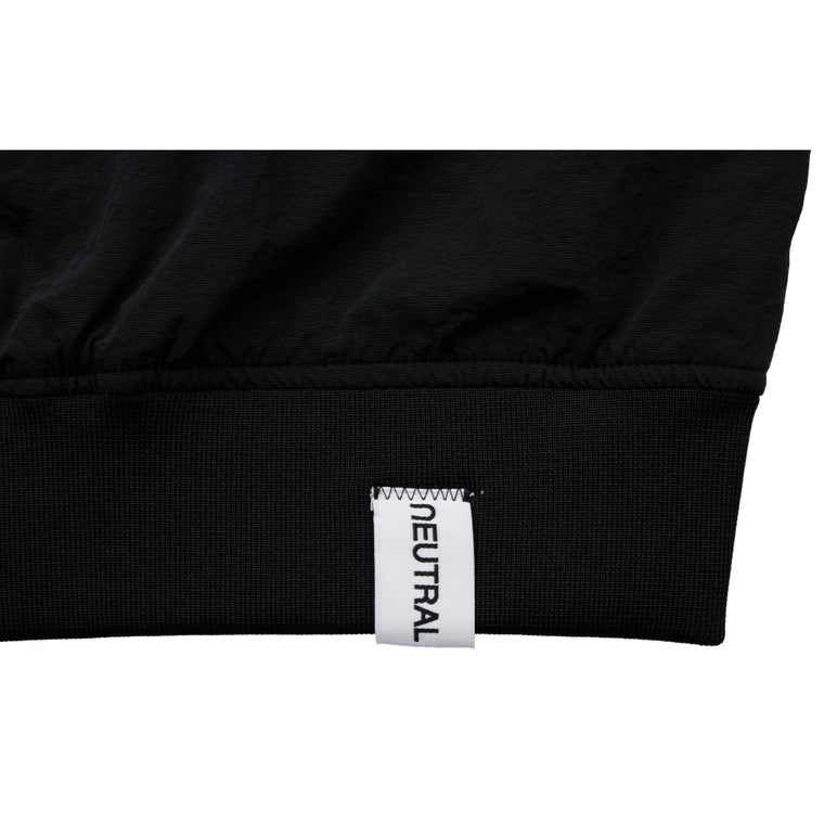 NEUTRAL SOCIETY NS LOGO RACING TRACK JACKET-BLACK