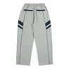 NEUTRAL SOCIETY NS LOGO RACING TRACK PANTS-LIGHT GREY