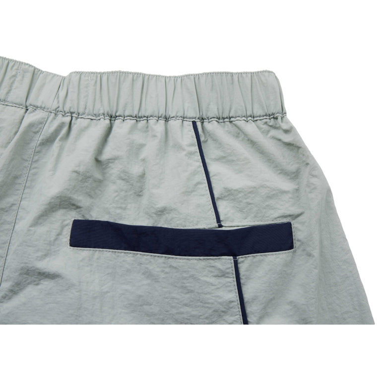 NEUTRAL SOCIETY NS LOGO RACING TRACK PANTS-LIGHT GREY