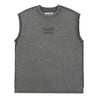 NEUTRAL SOCIETY NS LOGO SLEEVELESS-GREY
