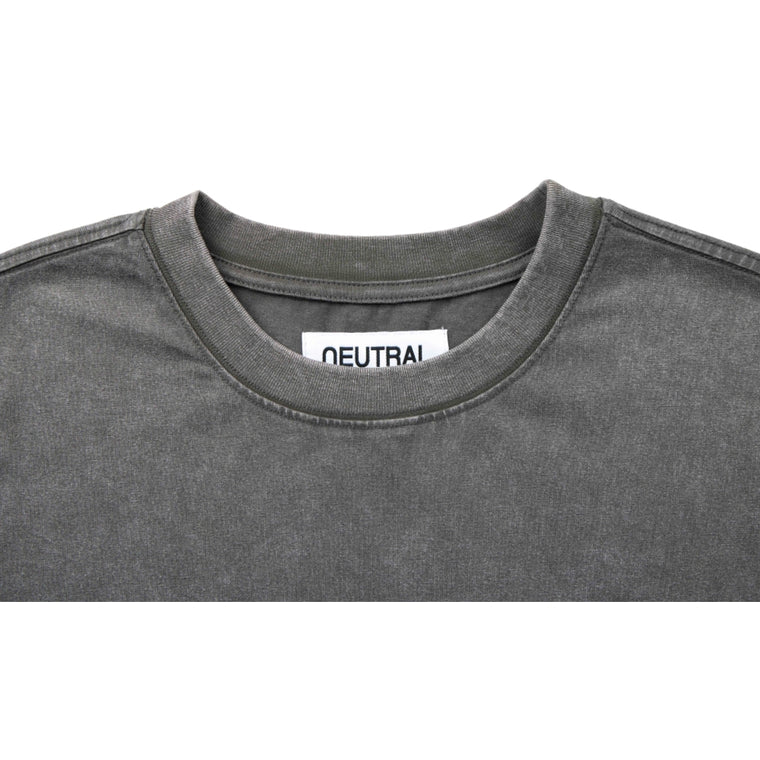 NEUTRAL SOCIETY NS LOGO SLEEVELESS-GREY