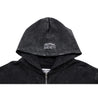 NEUTRAL SOCIETY NS LOGO ZIP UP HOODIE-BLACK
