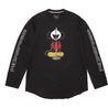 SUPREME / NUMBER (N)INE MICKEY MOUSE RAGLAN L/S TOP-BLACK