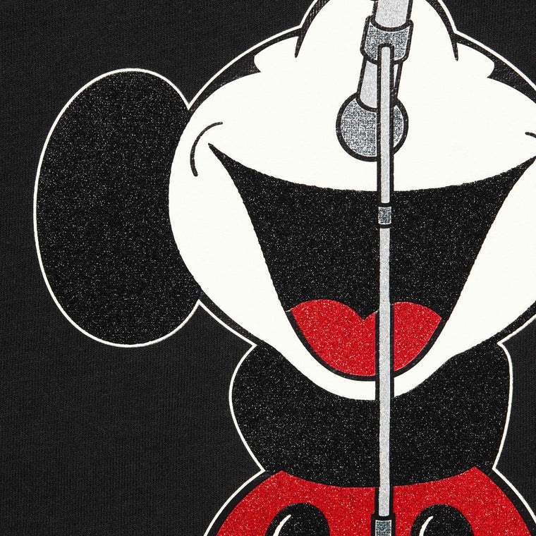 SUPREME / NUMBER (N)INE MICKEY MOUSE RAGLAN L/S TOP-BLACK