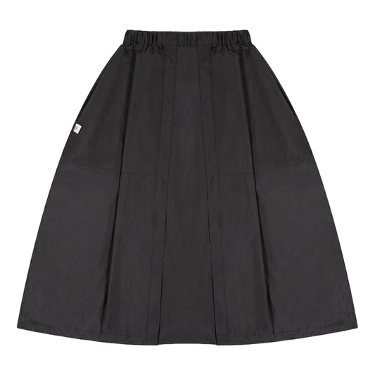 A[S]USL NYLON BALLOON SKIRT-BLACK