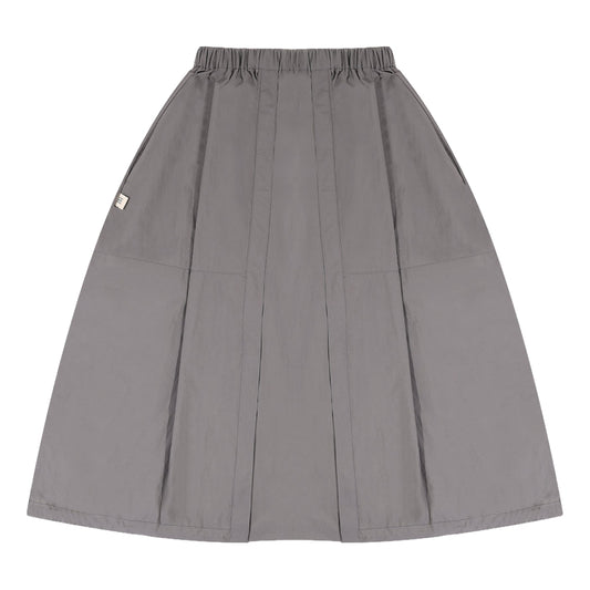 A[S]USL NYLON BALLOON SKIRT-GREY