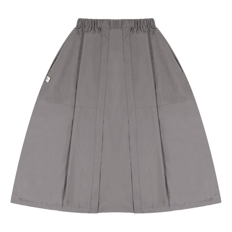 A[S]USL NYLON BALLOON SKIRT-GREY