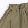 A[S]USL NYLON BALLOON SKIRT-OLIVE