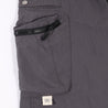 A[S]USL NYLON CARGO FLARE SKIRT-CHARCOAL